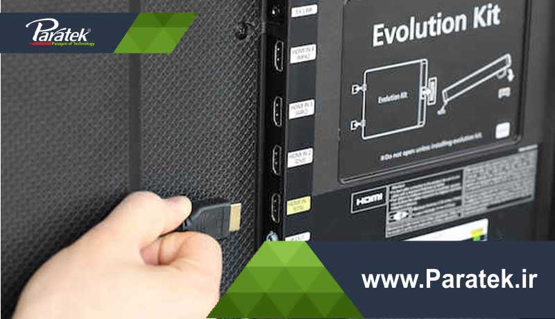 نمایش تصویر از طریق HDMI