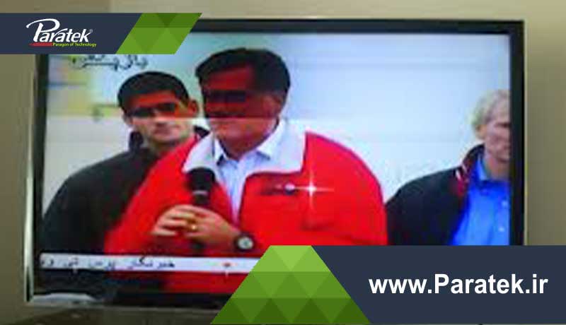 دونیم شدن تصویر تلویزیون